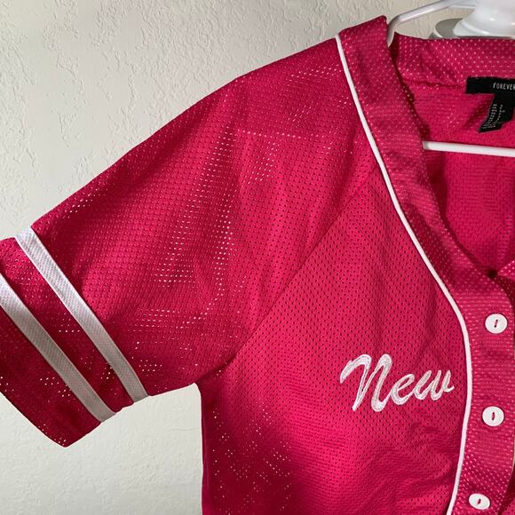 Forever21 base ball jersey (new york) Size S - Picture 4 of 4